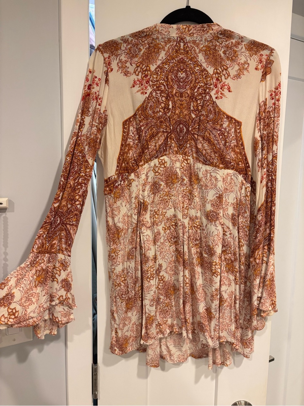 Free People Floral Paisley tunic